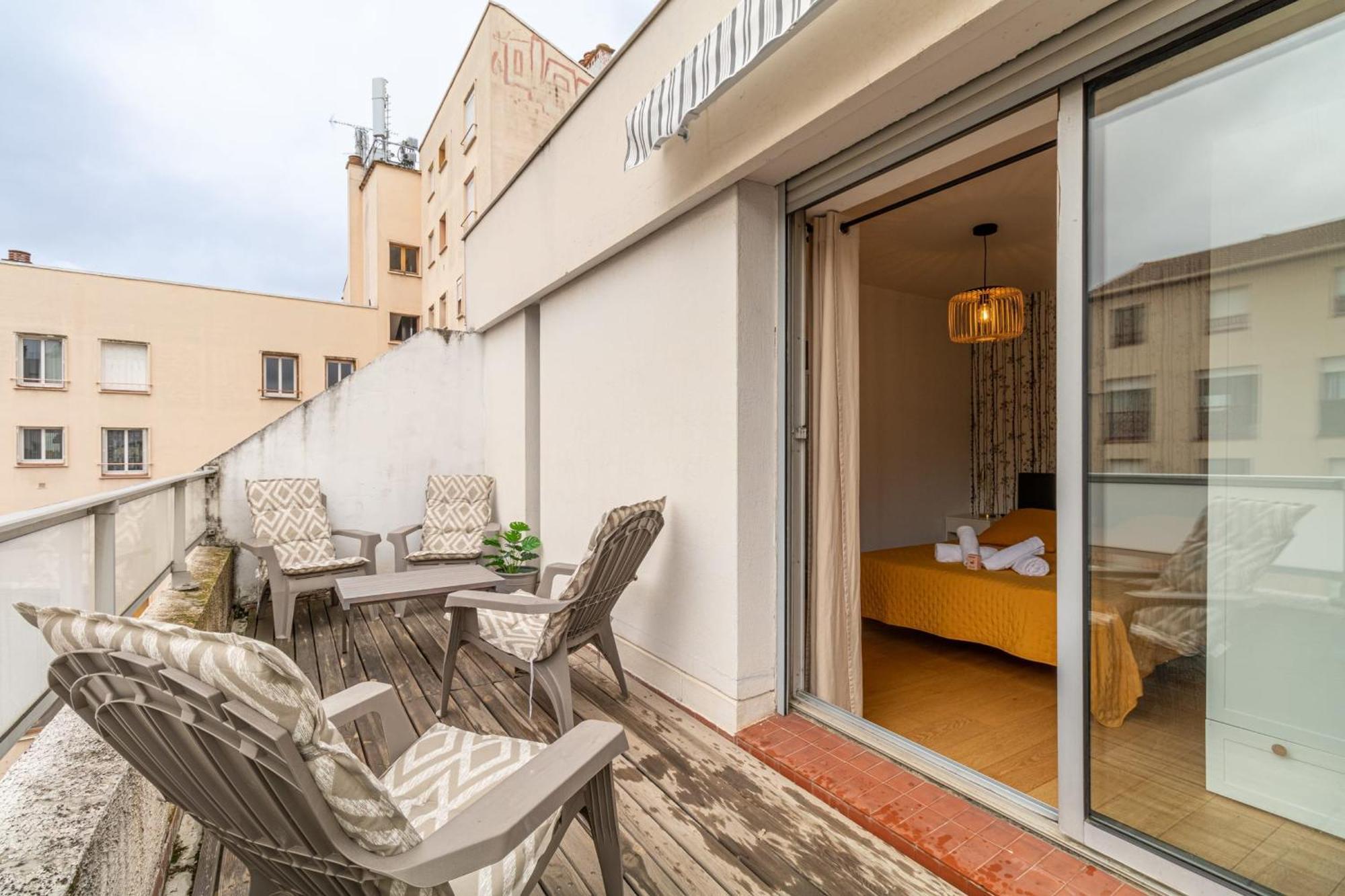 Bright Flat With Terrace - Near Train Station Apartment Toulouse Exterior photo